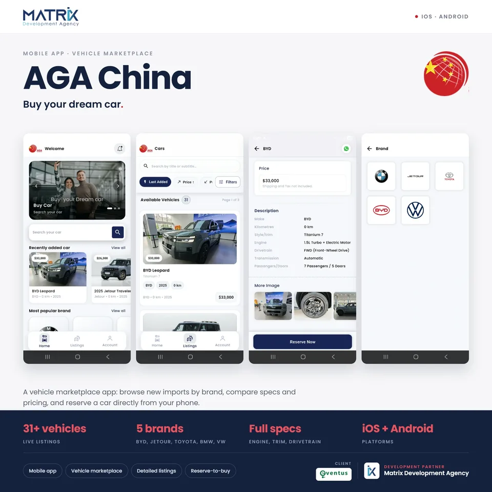 AGA China auction app