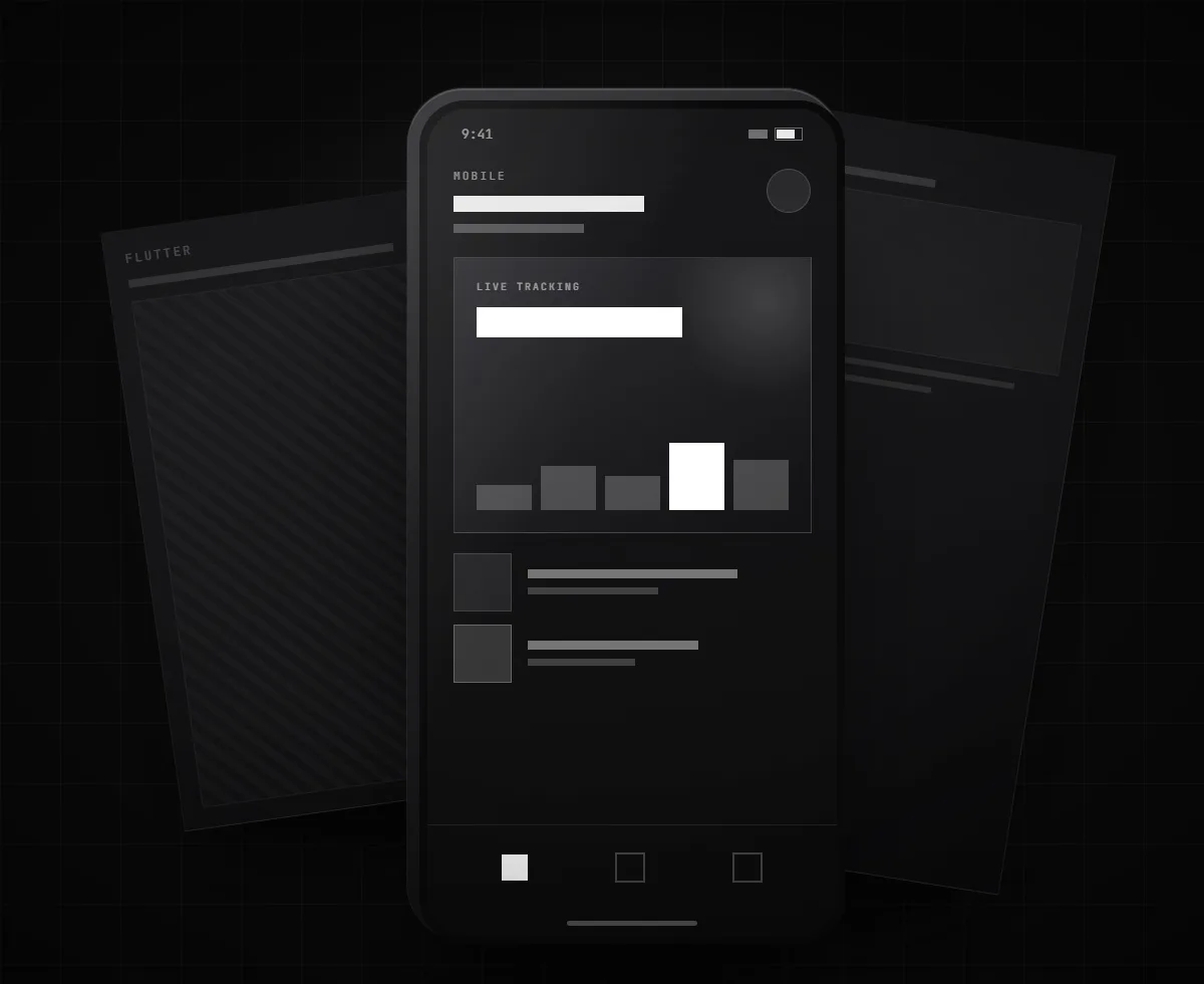 Mobile app development image